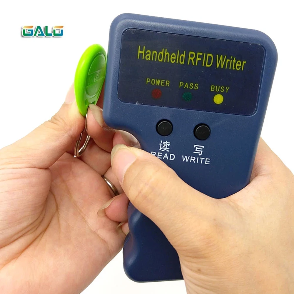 Дупликатор RFID-ключей ручной 125 кГц EM4100 TK4100 EM4305 T5577 перезаписываемые ID-брелоки