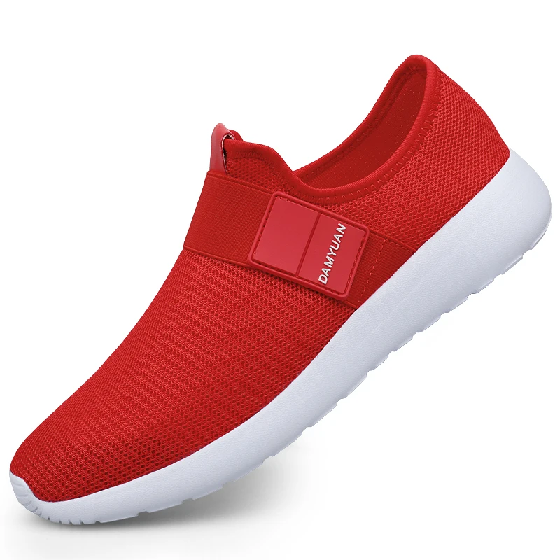 Light Slip-on Running Shoes 47 Breathable Casual Men's Sports Shoes 46 Fashion Large Size Outdoor Gym Jogging Men's Sneakers 45
