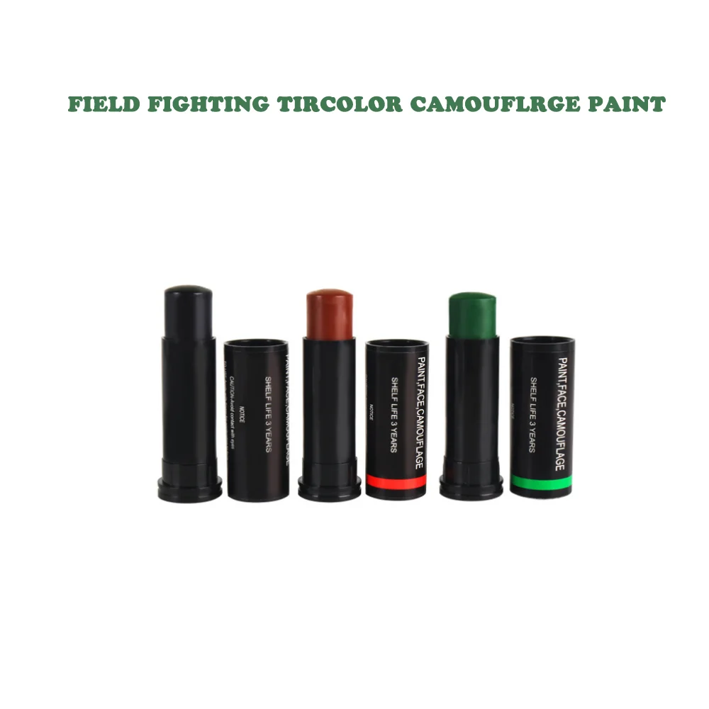 Тактический уличный военный веер стелс трехцветный камуфляж масляная краска