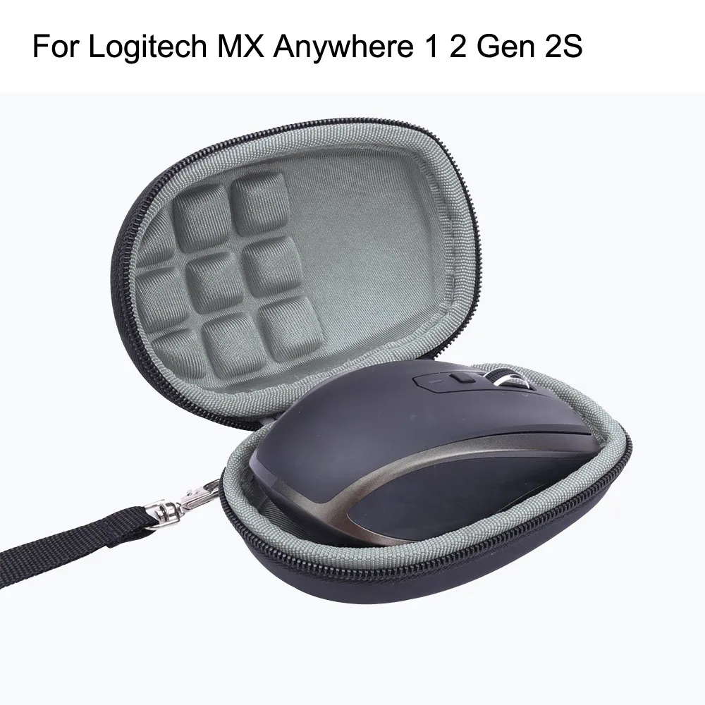Сумка для мыши Logitech MX Anywhere 1 2 Gen 2S беспроводная мобильная мышь жесткий чехол