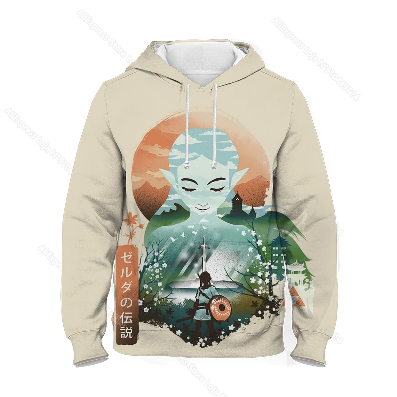 

Hyrule Warriors Age of Calamity 3D Print Hoodie Kids The Legend of Zelda Sweatshirt Children Tracksuit Boys Girls Teens Pullover