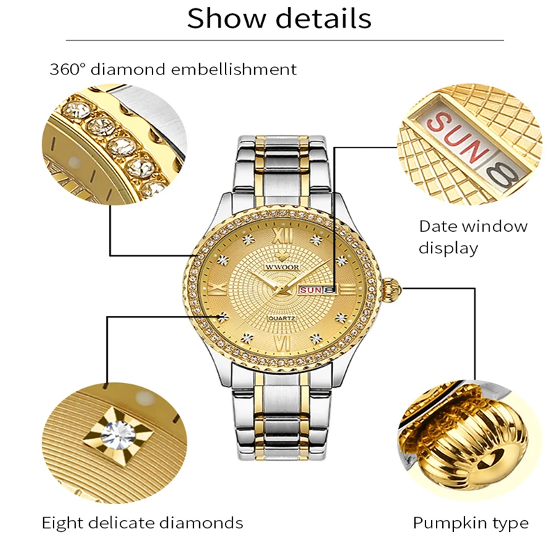 Часы для пар 2020 мужские часы лучший бренд Роскошные Кварцевые женские наручные