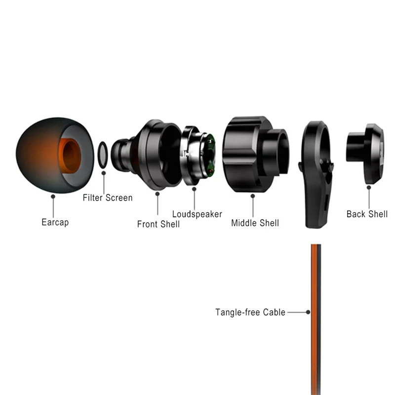 JBL T180A стерео наушники вкладыши гарнитура спортивные с Майком talk красные игровые