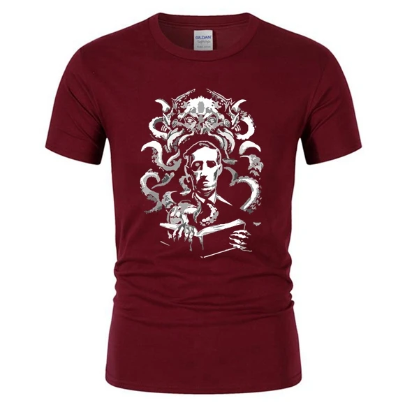 Новое поступление 2020 футболка Cthulhu luau с записью Camiseta короткая мужская и женская