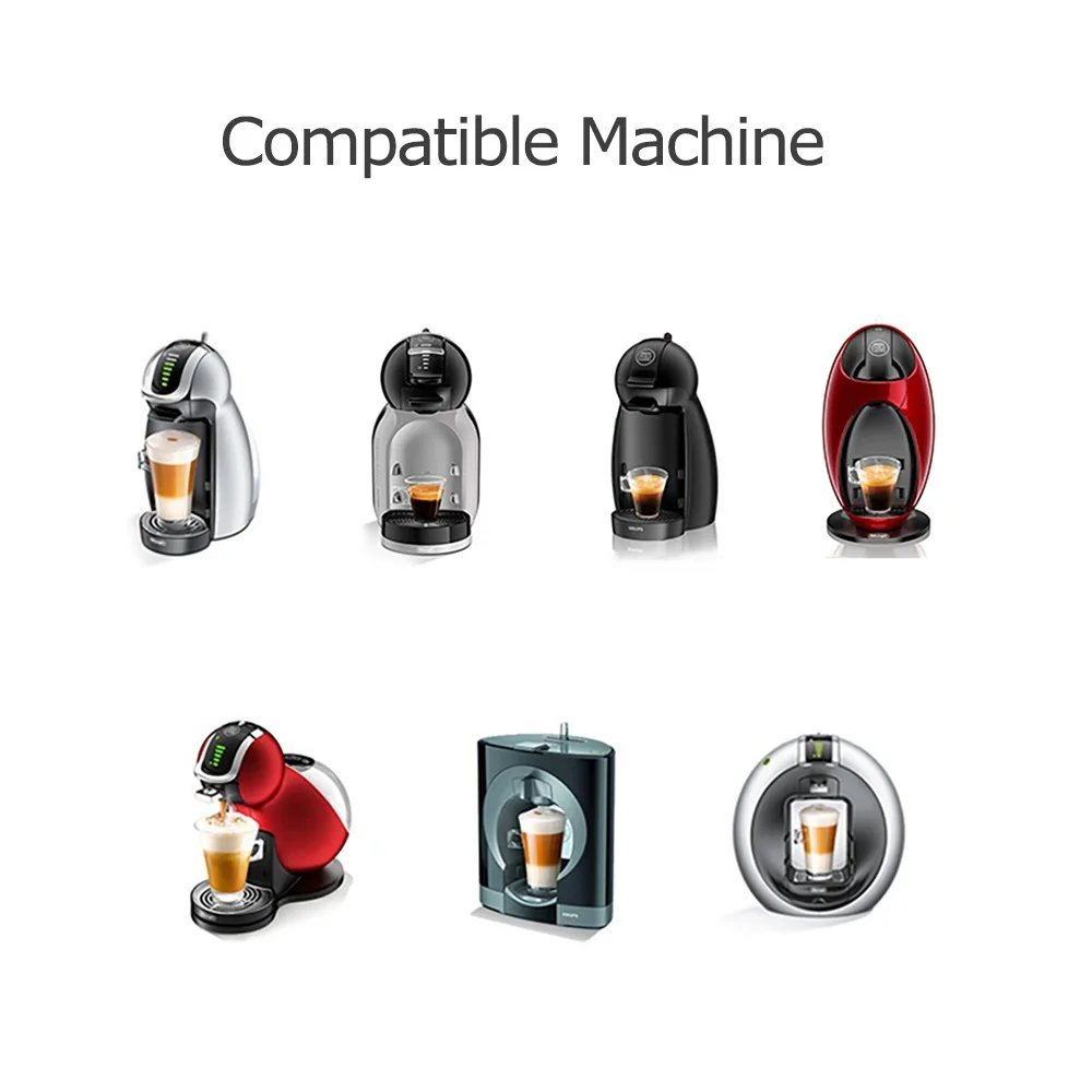 

Capsule Adapter for Nespresso Original Capsules Convert To A Holder Compatible with Dolce Gusto Crema Coffee Maker Machine