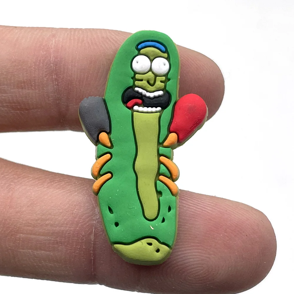 1 шт. забавные Мультяшные персонажи Кроксы подвески подходят для JIBZ аксессуары