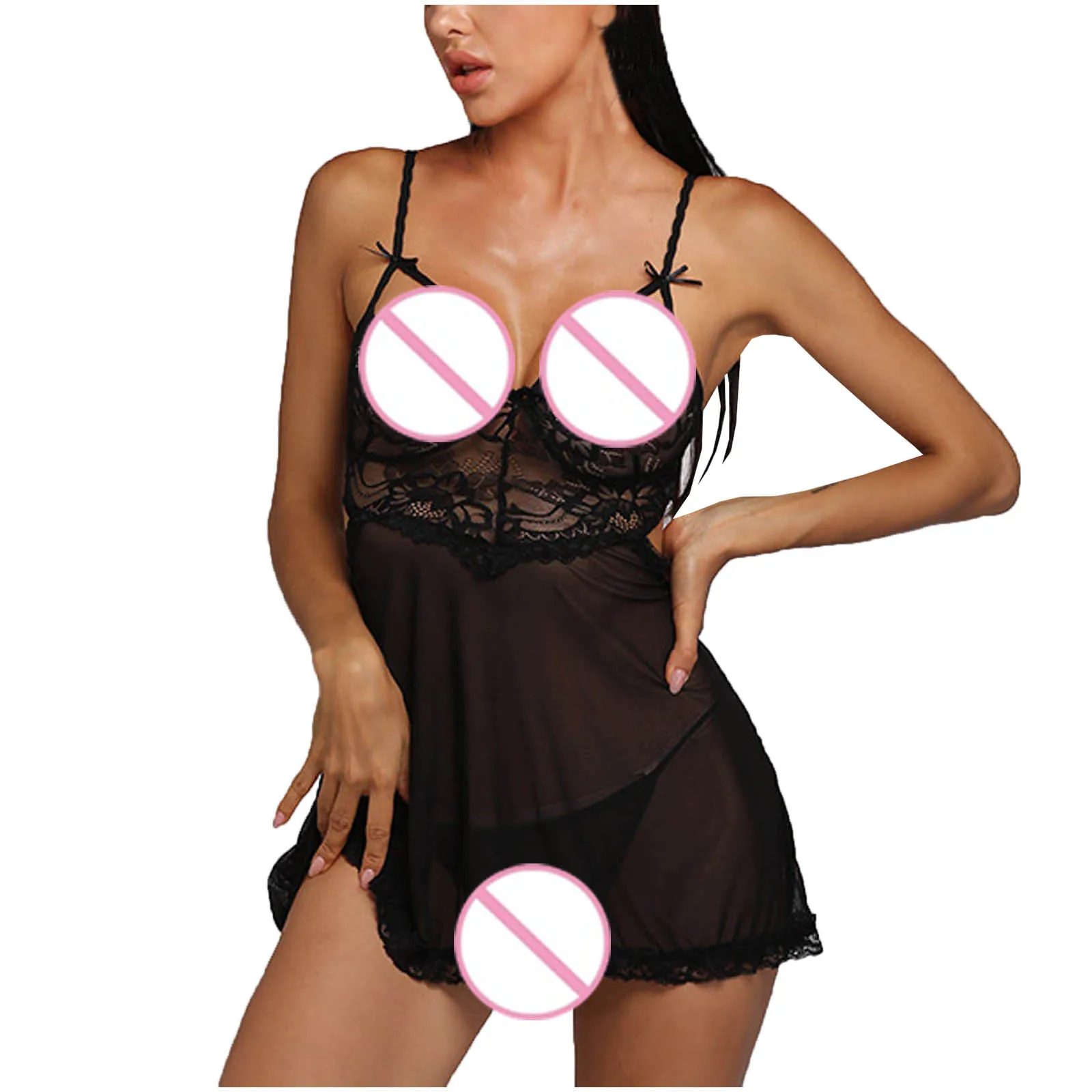 

Чувственное женское нижнее Белье, Сексуальное женское Белье, кружевные лепестки, сетка, нижнее Белье для детской куклы, нижнее Белье