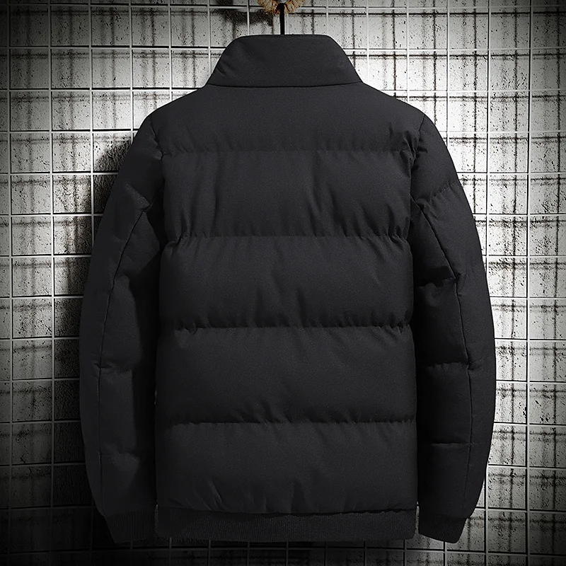 Новинка Осень-зима 2021 модная мужская хлопковая куртка Мужская Уличная теплая