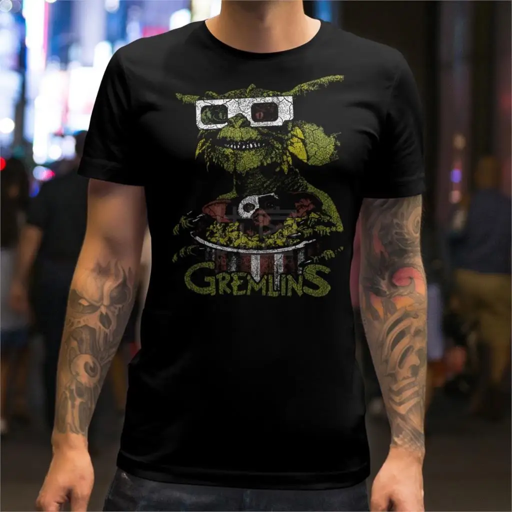GREMLINS TRIBUTE UNISEX T-SHIRT Men Tshirt Short Sleeve Print Casual Breaking Bad T Shirt For 2018 S-3XL Мужская одежда