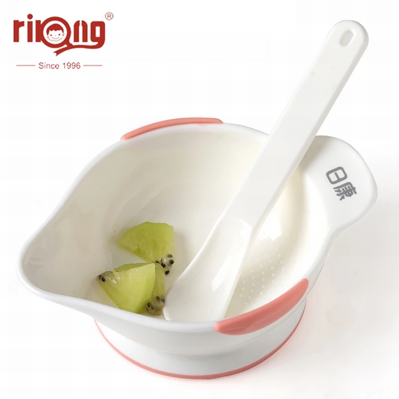 Rikang 1 детский набор водонепроницаемая ложка Нескользящая силиконовая чаша для