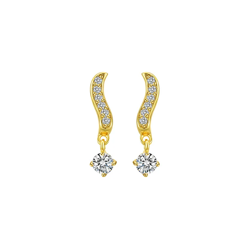 

New Ladies Vintage Leaf Earrings Golden Noble Set Long Tassel Plant Petal Pendant Earrings 2021 Jewelry