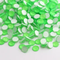 ss6 ss30 wholesale neon green ab resin rhinestones flatback noctilucent crystal non hotfix strass for nail art stones decoration