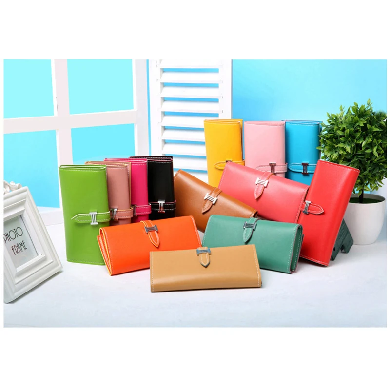 Длинный кошелек женские кошельки модный держатель для карт высокое качество