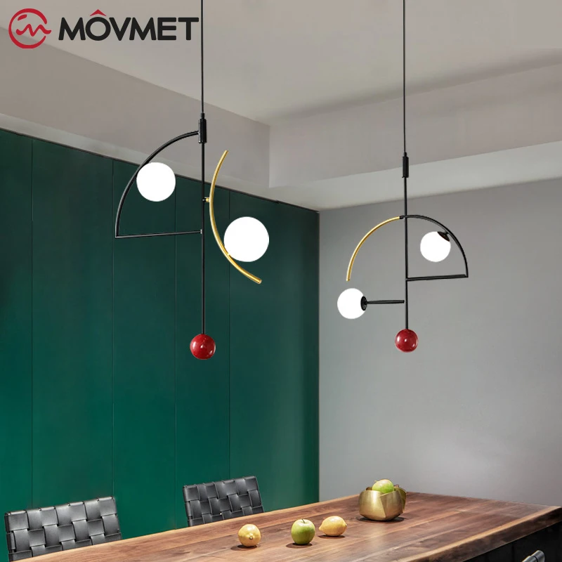 Простой индивидуальный стеклянный шар молекулы подвесной светильник