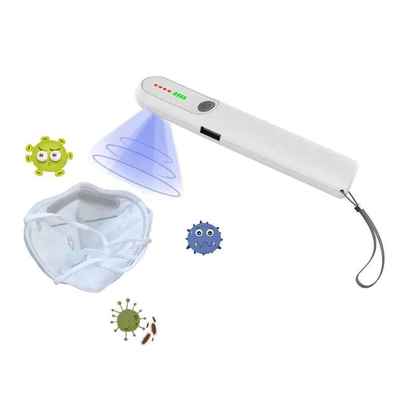 

Portable UV Disinfection Germicidal Lamp Stick Mini Household Ultraviolet Lights 19QB