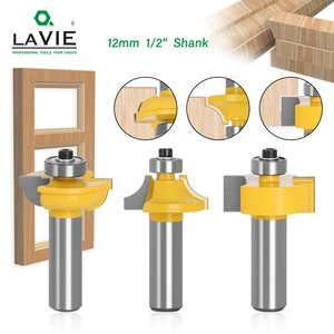 Набор фрез для бисероплетения, комплект из 3 насадок 12 мм 12 дюйма, Т-образная форма, для работ по дереву, электроинструменты 03028