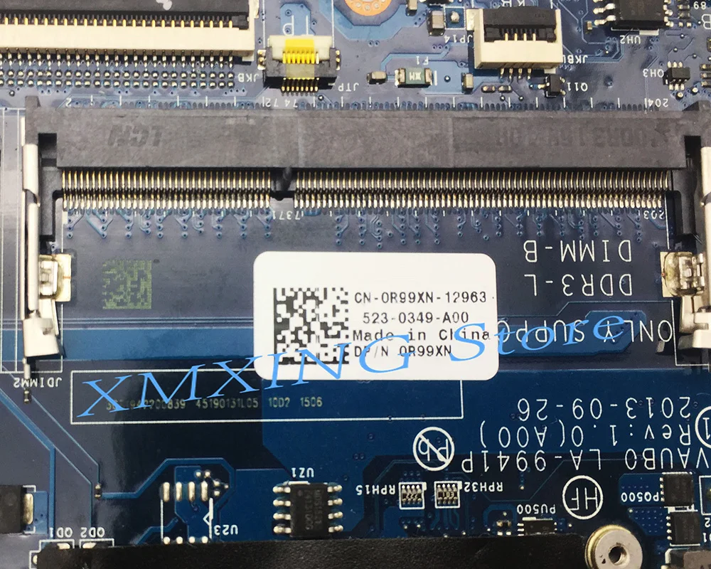 

FULCOL For DELL XPS 15 9530 Laptop Motherboard SR1PZ I7-4712HQ CPU GT750M 2GB LA-9941P CN-0R99XN 0R99XN R99XN Tested 100% work