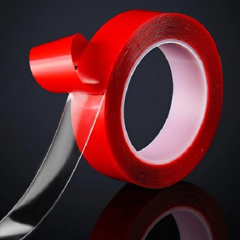 

20/25/30 мм Автомобильная акриловая Двусторонняя прозрачная бесшовная Водонепроницаемая наклейка табличка декоративная крепежная лента авто...