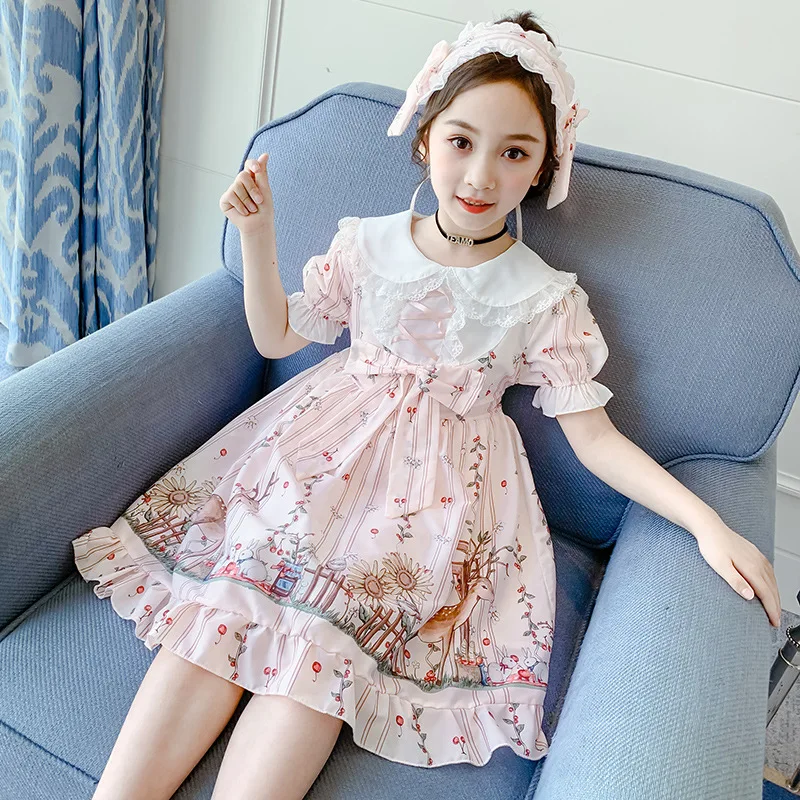 

Girl Dress Girls Lolita Cute Princess Dress Children Clothing For Girls Dresses Daily Casual Dress