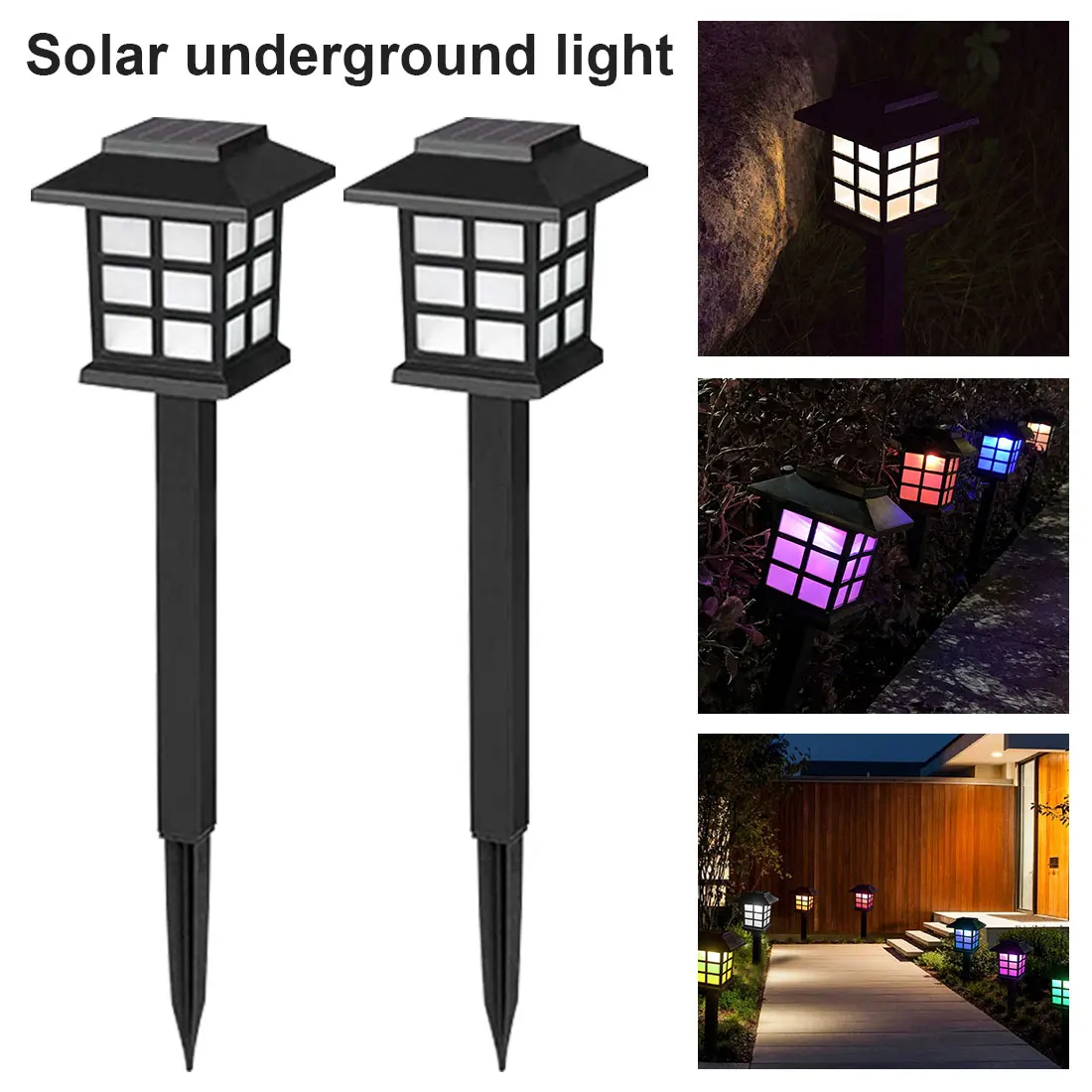 

Outdoors Waterproof Garden Lawn Solar light LED Small Room Lawn Lamp Garden Landscape Road Courtyard Patio Walkway Lawn Lamp