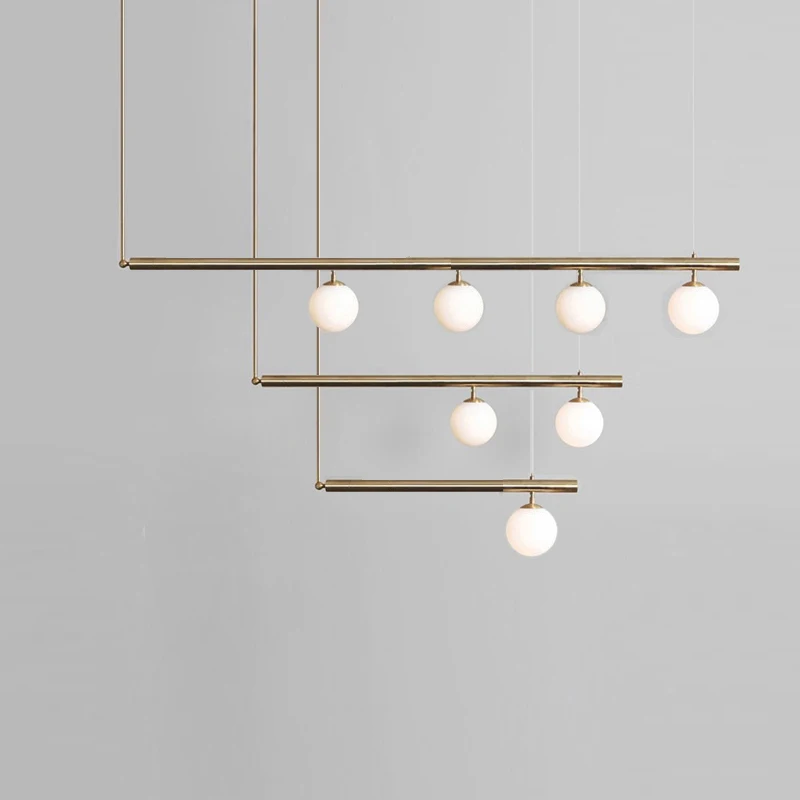 

Modern Minimalist LED Chandeliers Restaurant Bar Kitchen Pendant lamp Coffee Shop Hanging Light Fixture 110-260V Loft Suspension