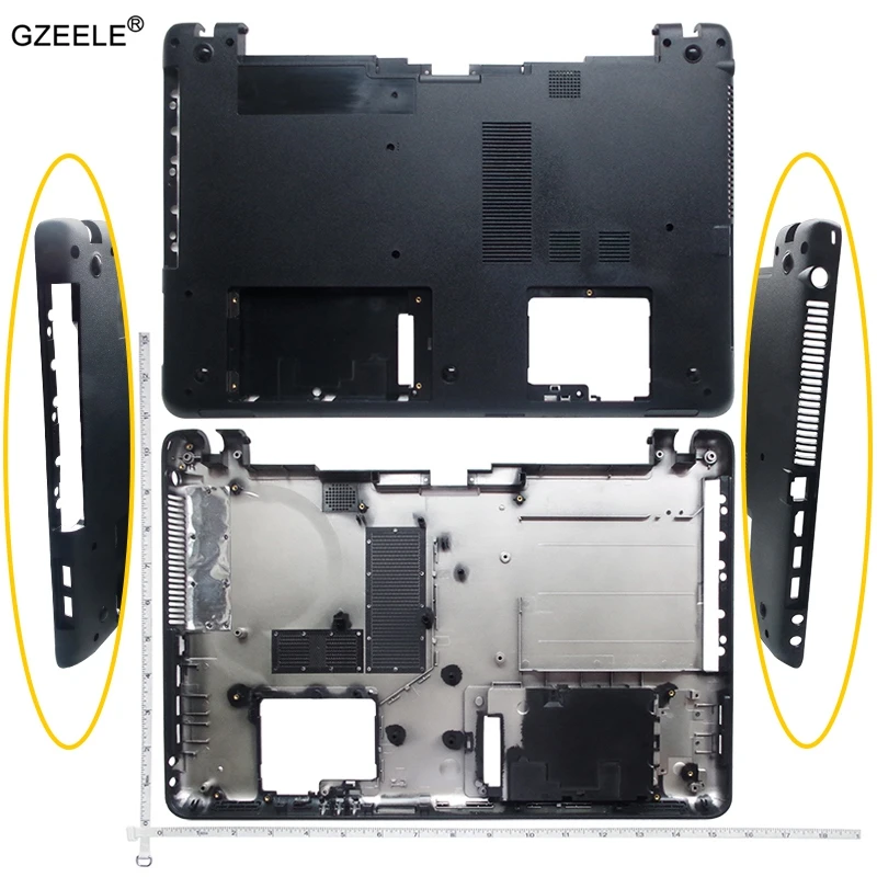GZEELE Новый чехол дно для Sony SVF151 SVF152 SVF153 SVF1541 SVF1521K1EB svf1521p1r SVF152C29M SVF1521V6E нижней крышки