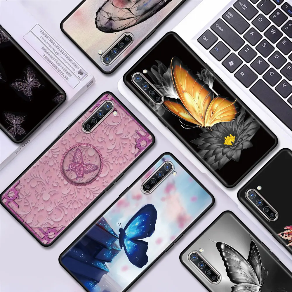 Красивая бабочка чехол для Oppo A53 A52 A9 2020 найти X2 Lite Reno3 Reno4 Ace F11 Pro A94 A74 A55 A93 5G A7