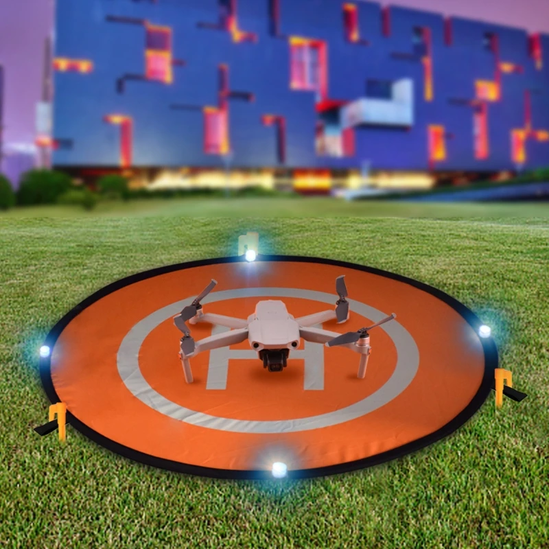 

Universal Drone Night Flight Light Fit luminous Mode Landing Pad 75cm Parking Apron for Mavic Air 2 Mavic Mini Pro