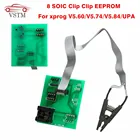 Программатор usb v1.3, xprog 5.84 2019, usb v1.3, usb-адаптер upa с тестовым зажимом soic 8, для xprog V5.60V5.70V5.74V5.84