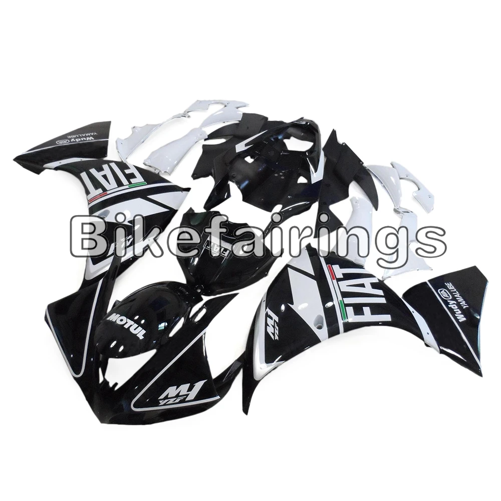 

Complete Black White Bodywork Kit For Yamaha 2009 2010 2011 YZF1000 R1 09 - 11 YZF R1 Motorcycle Injection Plastic Fairing Kit