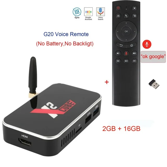 x2cube EN G20S Ugoos Android 9,0 2/4 г 16Г/32г/X2 Pro/X2 cube Смарт ТВ Box Amlogic S905X2 2,4G/5G Wi-Fi 1000 м Bluetooth Media Player Декодер каналов кабельного телевидения компьютерной приставки к телевизору - Цвет: x2cube EN G20S