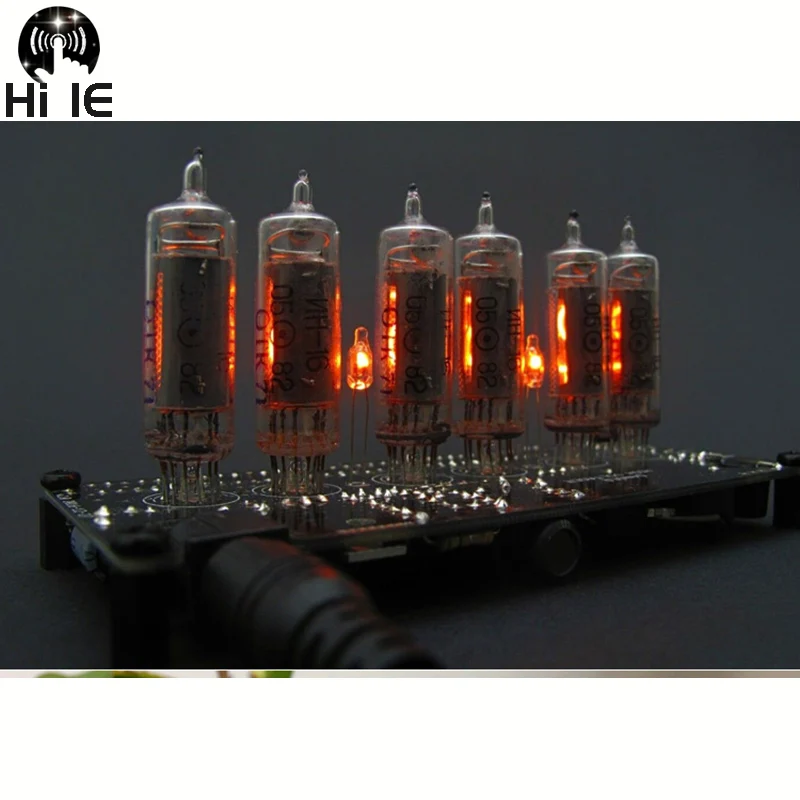 Электронные DIY IN16 Nixie трубчатые цифровые светодиодный ные часы подарок в 16