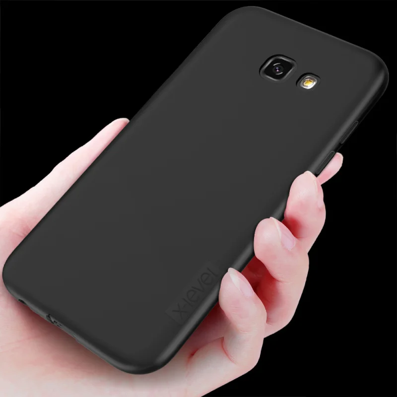 X-Level мягкий TPU чехол для samsung Galaxy A3 A5 A7 A300 A310F A320 A500 A510F A520F A710F Модная тонкая задняя чехол Крышка