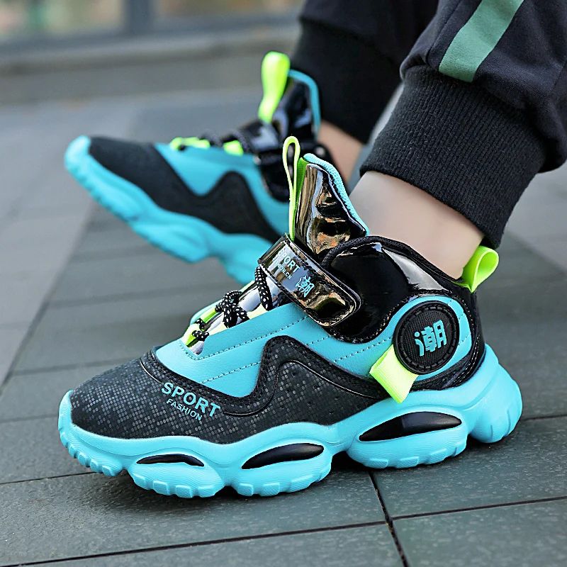 

2021 Sport Children Shoes for Kids Sneakers Autumn Boys Shoes Girls Sneakers Anti-slippery Child Running Trainers School 425