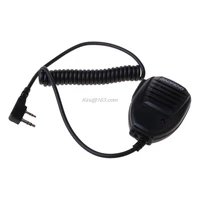 Original Baofeng Radio Speaker Mic Microphone PTT for Portable Two Way Radio Walkie Talkie UV-5R UV-5RE UV-5RA Plus UV-6R
