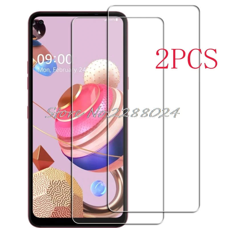 

2PCS FOR LG K51S LMK510EMW, LM-K510EMW, LM-K510 Tempered Glass Protective On LGK51S Screen Protector Film Cover