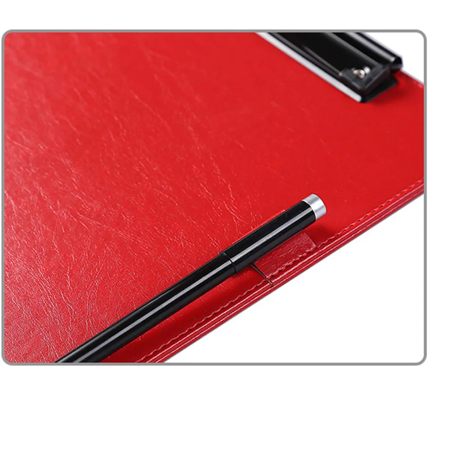 Держатель для бумажных файлов формата А4 из искусственной кожи держатель