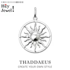 Подвеска солнце амулет, 2019 г., ювелирное изделие из стерлингового серебра 925 пробы, в европейском стиле, подарок для женщин и мужчин