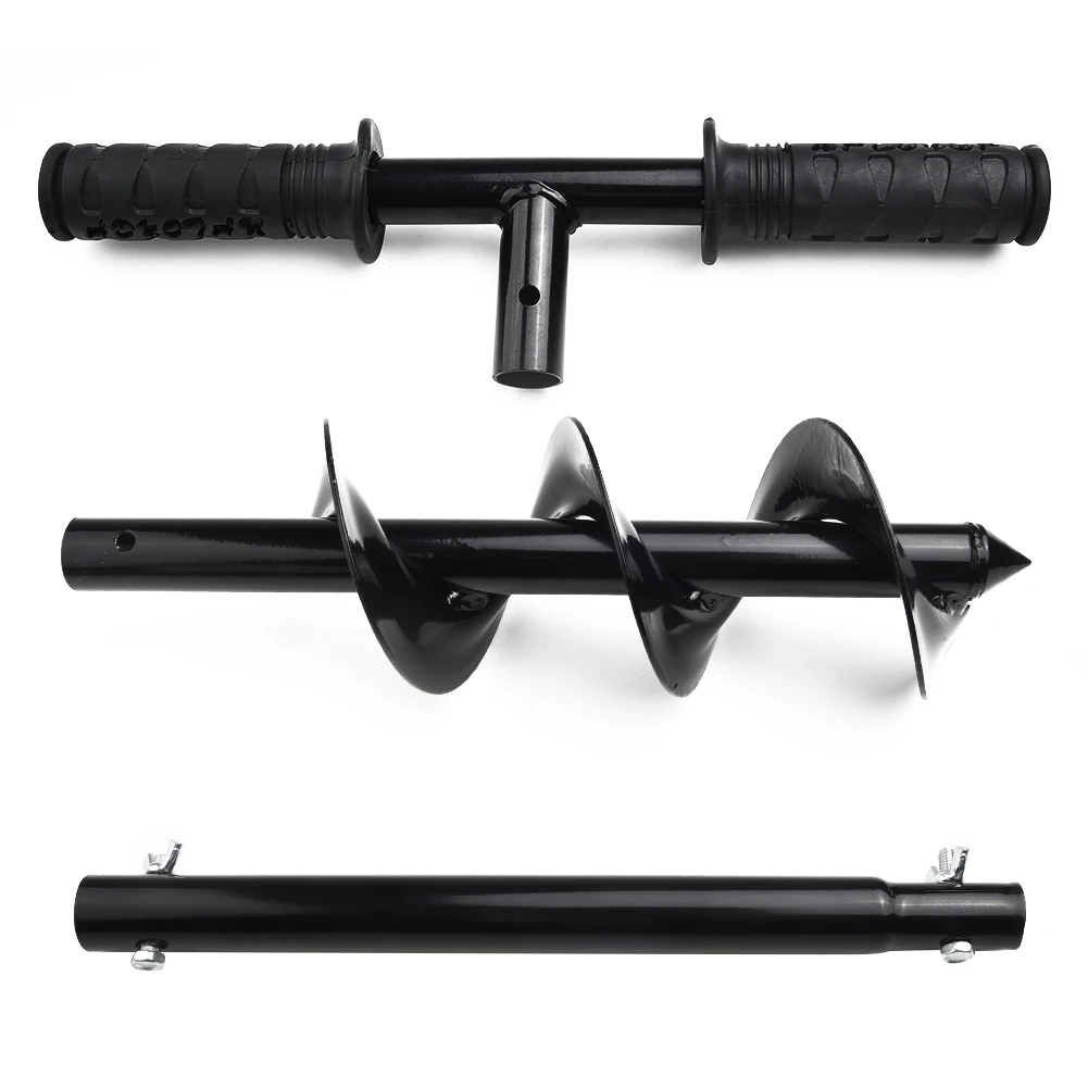 

60 * 10cm 1*Ground Drill Black Cold Rolled Steel For Tree Planting High Strength