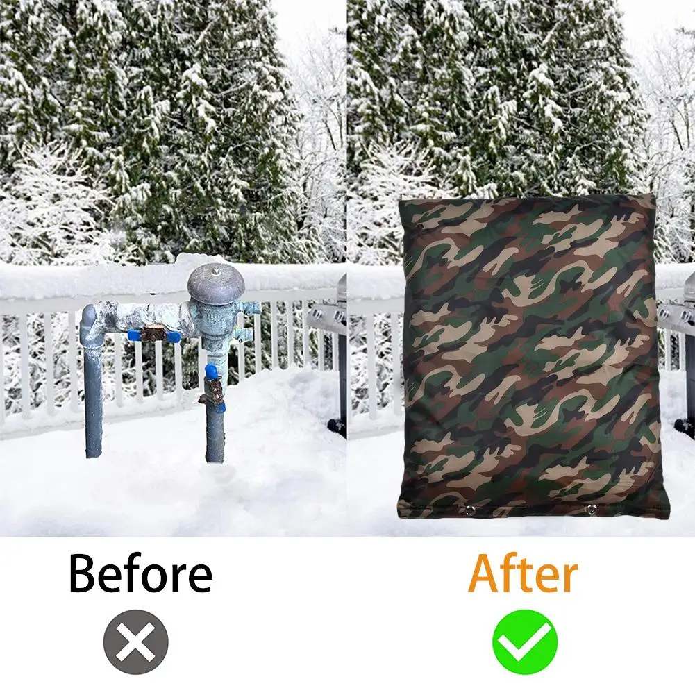 

Outdoor Pipe Insulation Bag Pipe Insulation Bag Gardening Garden Hose Reflow Overflow Insulation Cover For Winter Tube Protecti