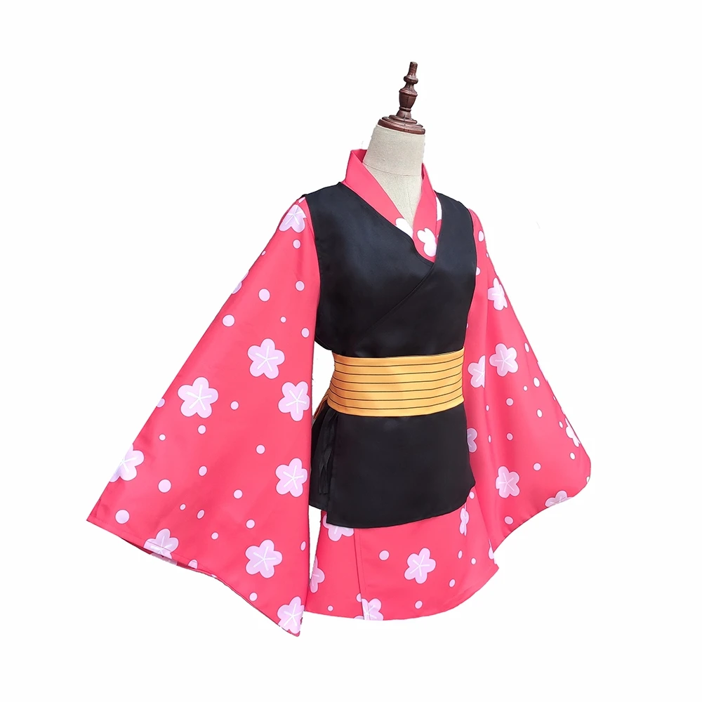 Полный комплект для косплея из аниме рассекающий демонов кимоно no Yaiba Makomo женщин