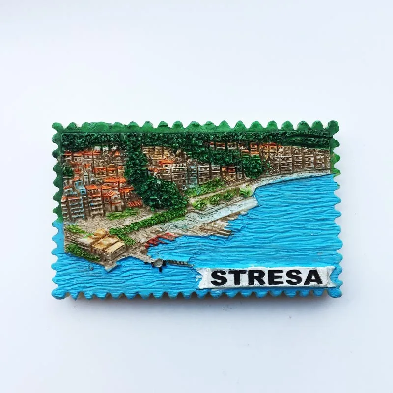 

Italian Fridge Magnet Souvenirs Genova Milano Calabria Lecce Italy Refrigerator Stickers Home Decor Gift Ideas Resin Crafts