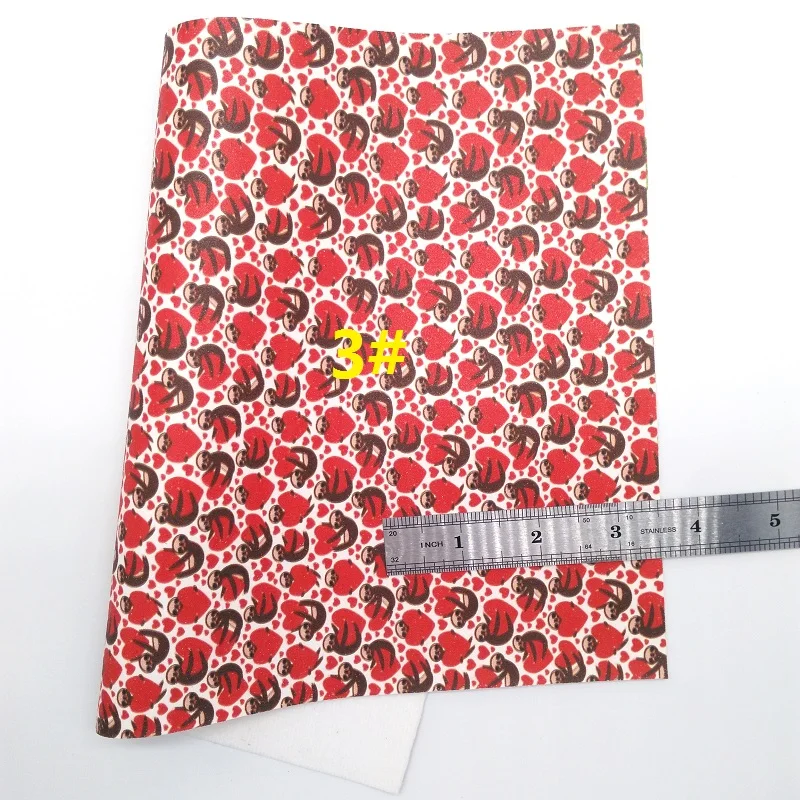 Мерцающие полосы из искусственной кожи с блестками 21 х29 см | Дом и сад