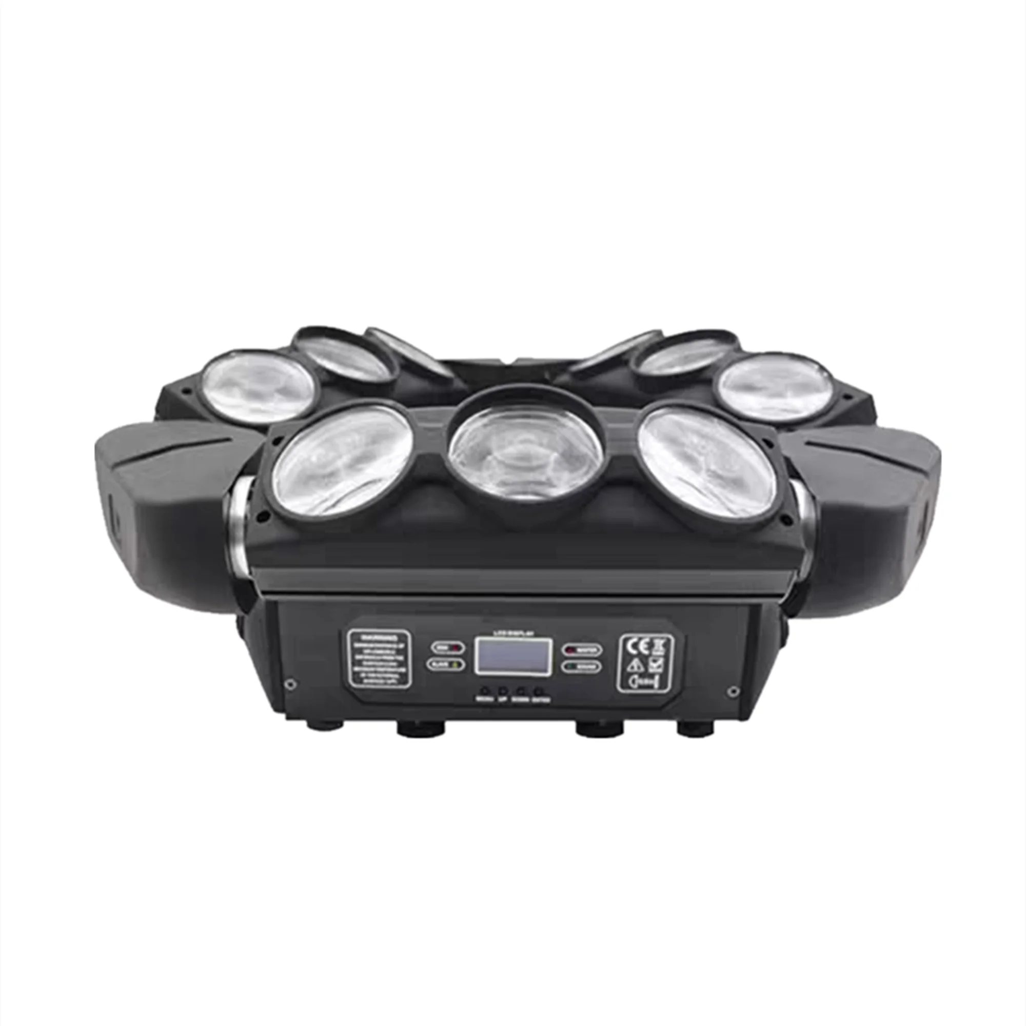 LED RGBW 4in1 9 Eyes 3W Mini Spider Light Nine-headed Bird Moving Head Beam Stage for Night Club Party | Лампы и освещение