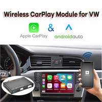 wireless carplay android auto for volkswagen vw polo golf touareg tiguan teramont passat 2017 2019 module box video interface