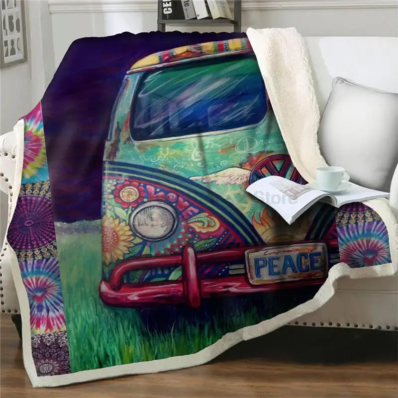 

Decke Cartoon auto 3D Fleece Decke Dicke Warme Weiche Flanell Sherpa Decken Sofa Bettwäsche Bettdecke einfach waschen quilt abde