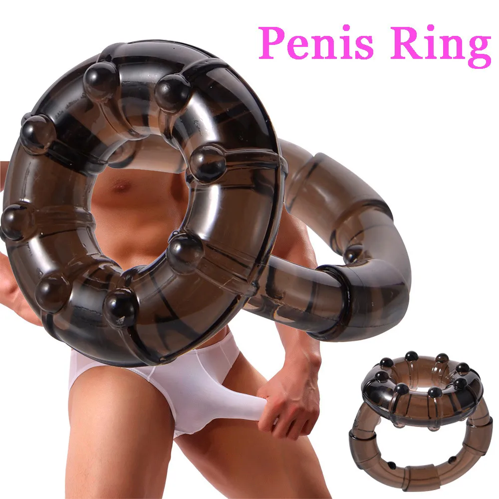 Мужские шарики Мошонка Пенис с двойным замком кольцо для растяжки задержки