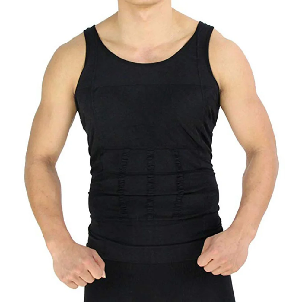 

slimming vest Men's Slimming Underwear Body Shaper Waist Cincher Corset Men Shaper Vest Body Slimming Tummy Belly Body Shapewear