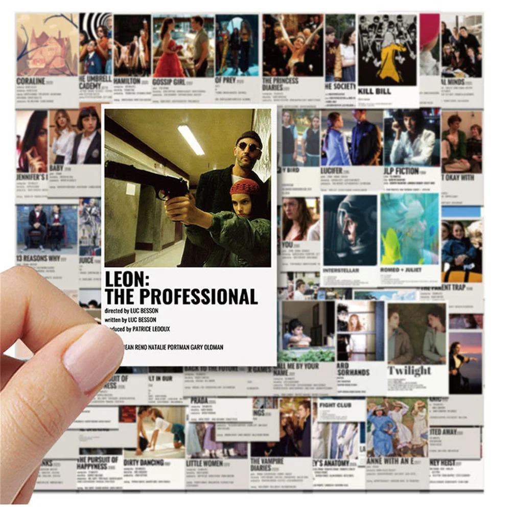 Классический кинопостер граффити водонепроницаемая наклейка на чемодан ноутбук