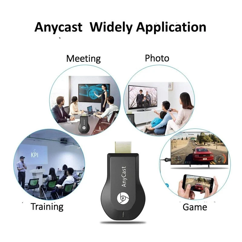 ТВ-приемник PIXLINK M2 Plus Wi-Fi дисплей приемник Anycast DLNA Miracast Airplay зеркальный экран HDMI